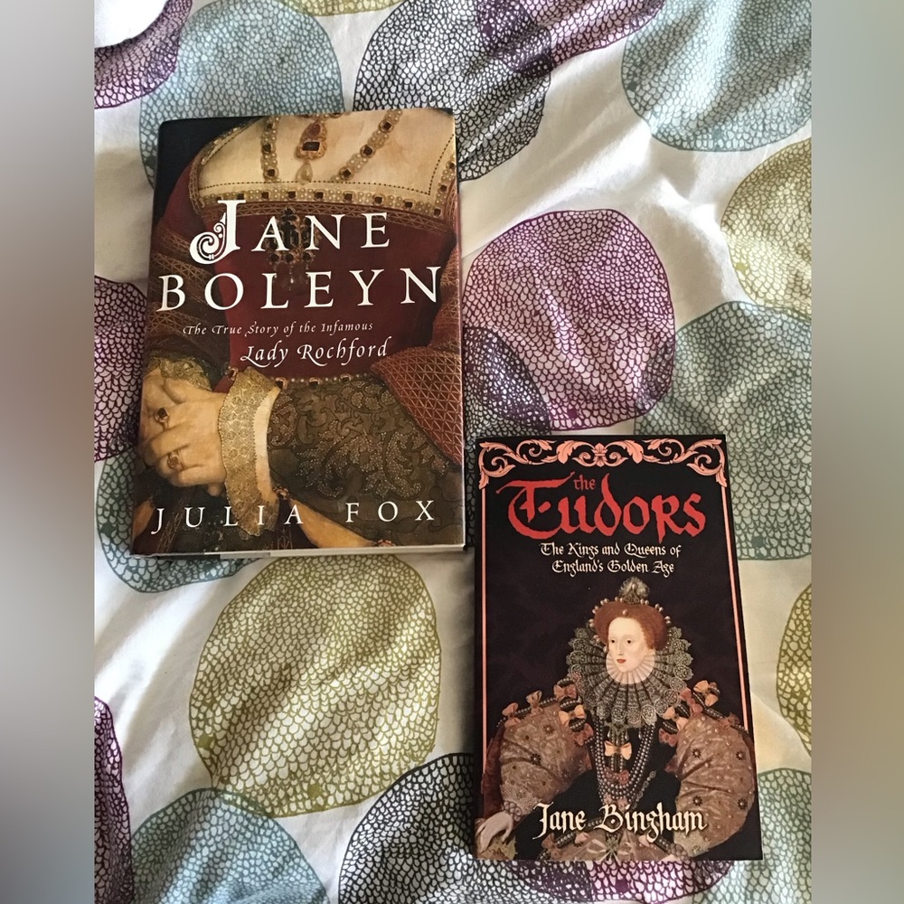Two books Tudor Royalty